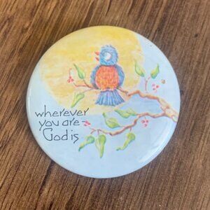 70's God Is Pin